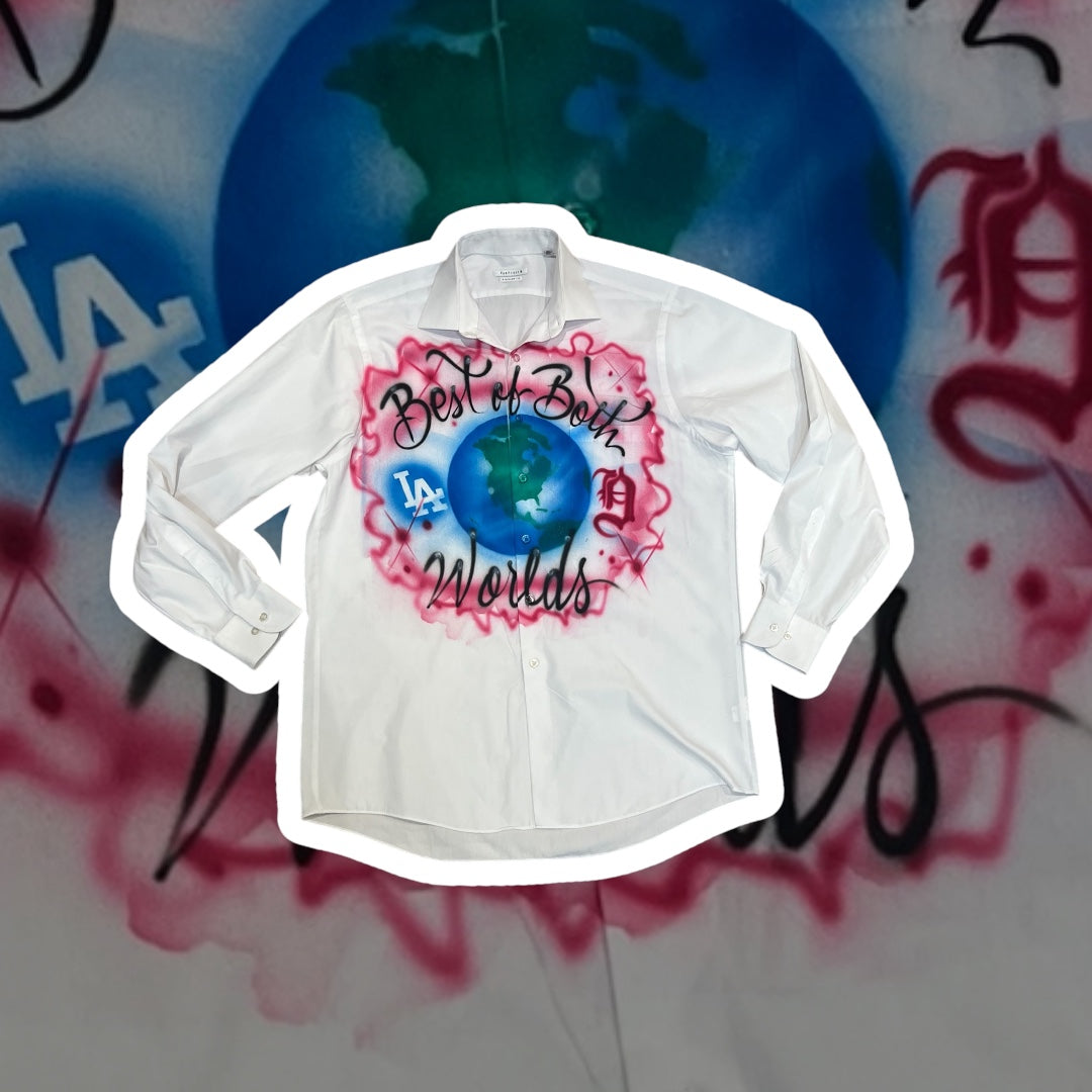 1/1 Upcycled Button-Up