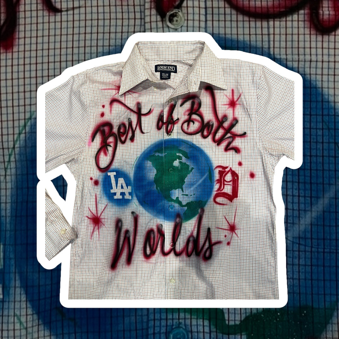 1/1 Upcycled Button-Up