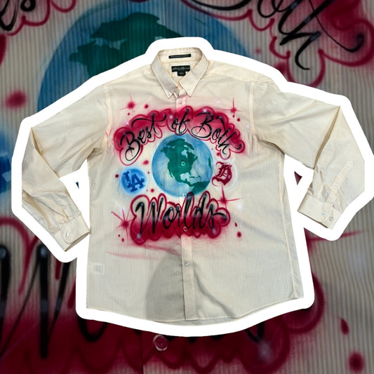 1/1 Upcycled Button-Up